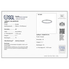 LUXURIANT DIAMOND - Lab Grown Diamant VS-EF SGL zertifiziert Armband ca. 19 cm 950 Platin ca. 10.00 ct