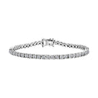 LUXURIANT DIAMOND -Lab Grown Diamant SI-GH Armband ca. 19 cm 925 Silber rhodiniert ca. 1,50 ct.