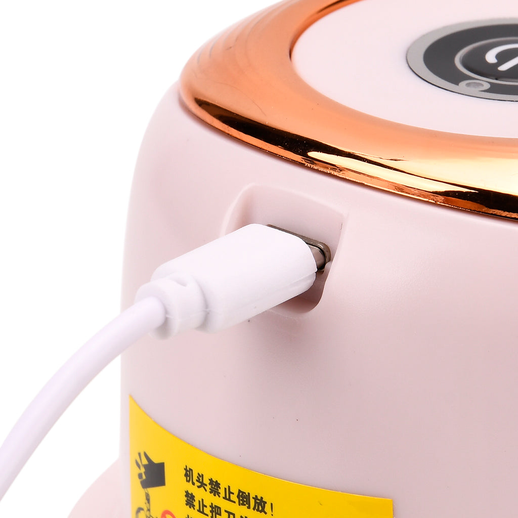 Elektrischer Mini-Knoblauch-Zerkleinerer mit USB-Aufladung, 350ml, 14,5 x 11?cm