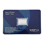 EXKLUSIVES GESCHENK 999 Silber USA-Papiergeld-motiv Barren, ca. 1,00g
