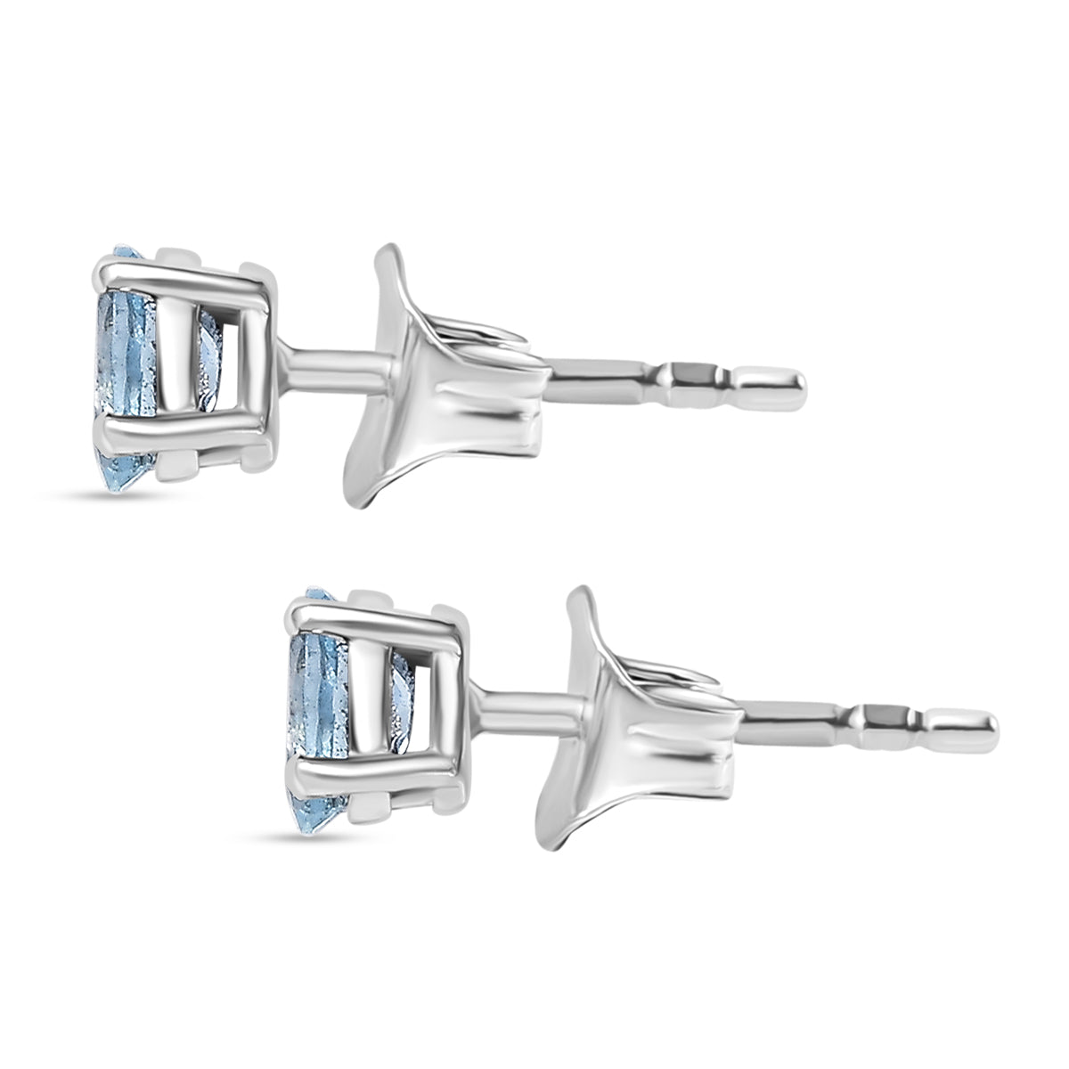 AA Santamaria Aquamarin Ohrringe 925 Silber rhodiniert ca. 0,46 ct.