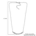 LUXURIANT DIAMOND - Lab Grown Diamant SI Halskette ca. 45 cm 925 Silber rhodiniert ca. 0.33 ct
