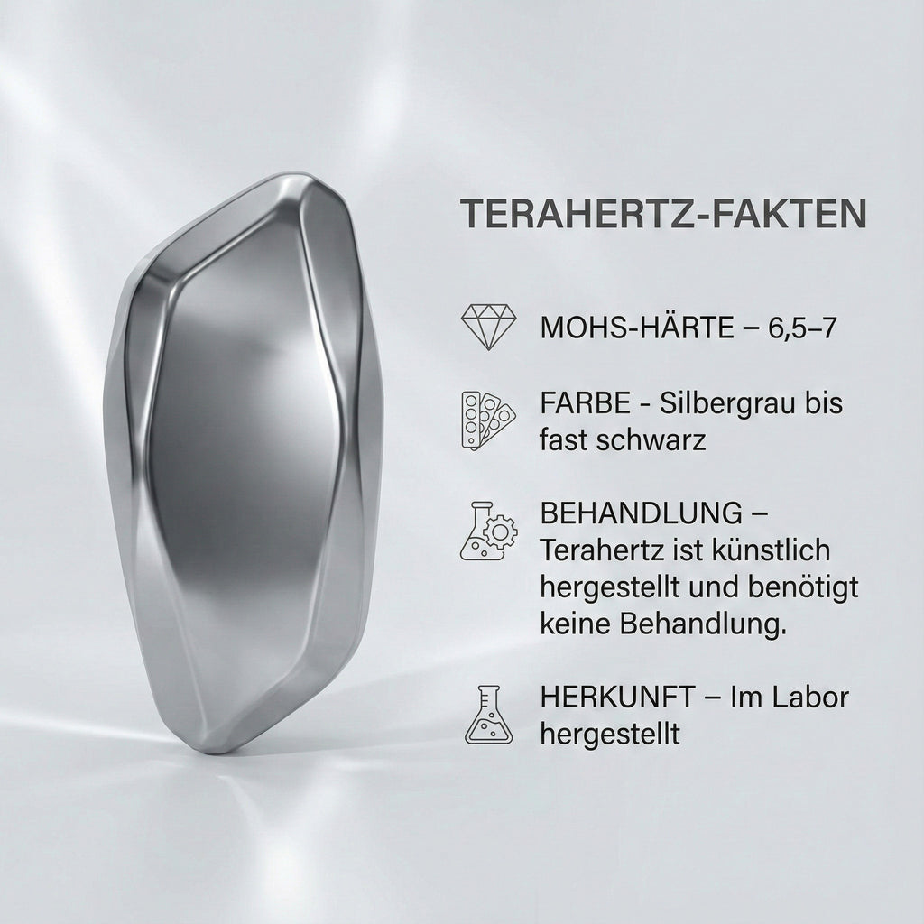 Terahertz Armband, flexibel, Reiner Edelstahl ca. 90,00 ct.