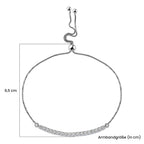 LUXURIANT DIAMOND - Lab Grown Diamant SI-GH Armband ca. 26.75 cm 925 Silber Rhodiniert ca. 1,00 ct.