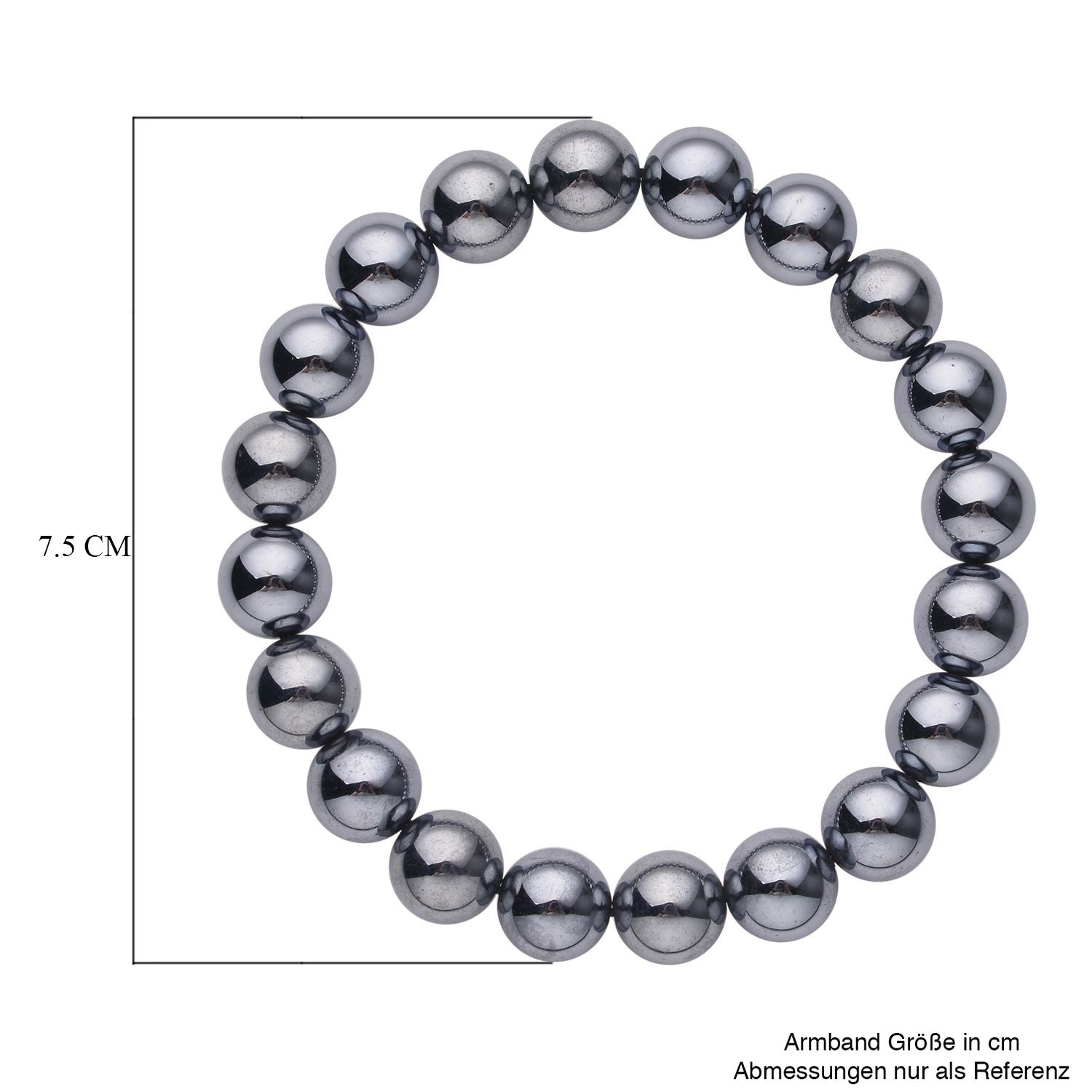 Terahertz Armband, flexibel, ca. 135.00 ct
