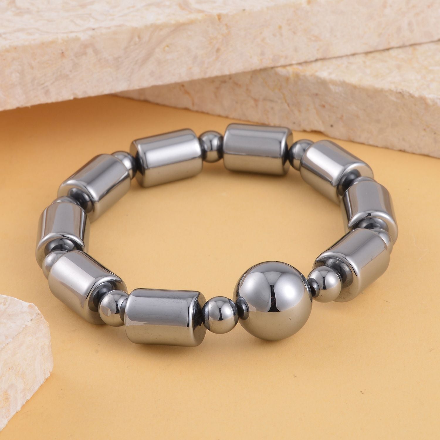 Terahertz Armband, flexibel, ca. 150.00 ct