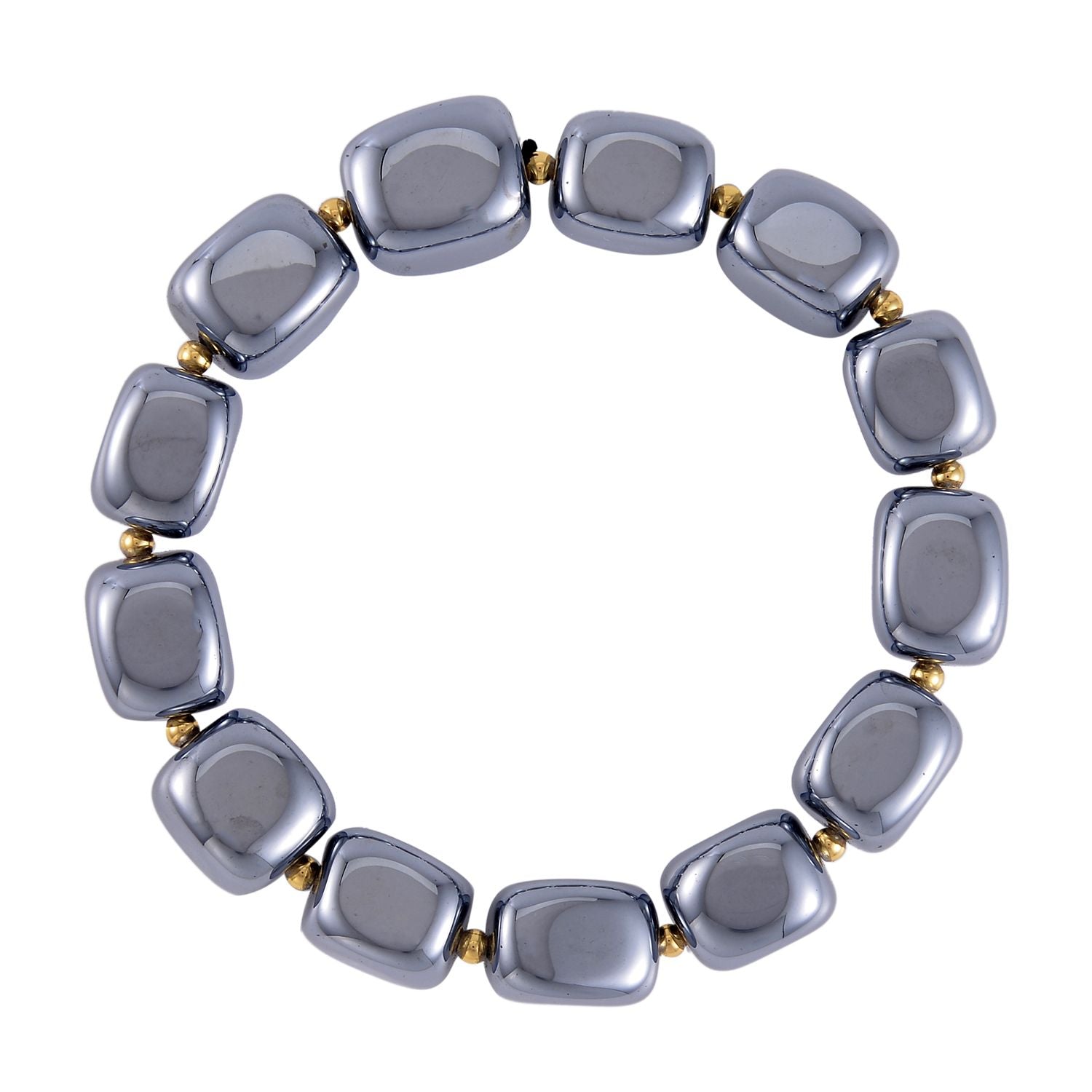Terahertz Armband, flexibel, vergoldet, ca. 180.00 ct