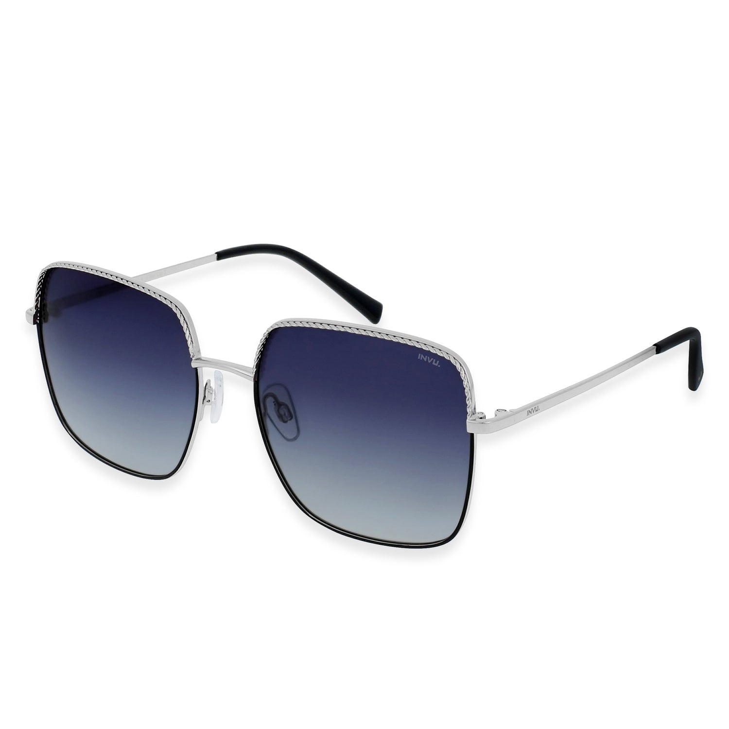 Sole & Luce, Swiss Eyewear, Ultra-Polarized mit Blaulicht schutz, U400 Schutz Sonnenbrille, Schwarz-Gold