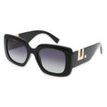 SOLE UND LUCE Swiss Eyewear Sonnenbrille mit Polarisationsgläsern sowie Blaulicht- und UV400 Schutz, Schwarz