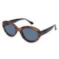 SOLE UND LUCE Swiss Eyewear Sonnenbrille, Ultra Polarisierte Gläser, UV400 Schutz, Milky Grau Schwarz Demi