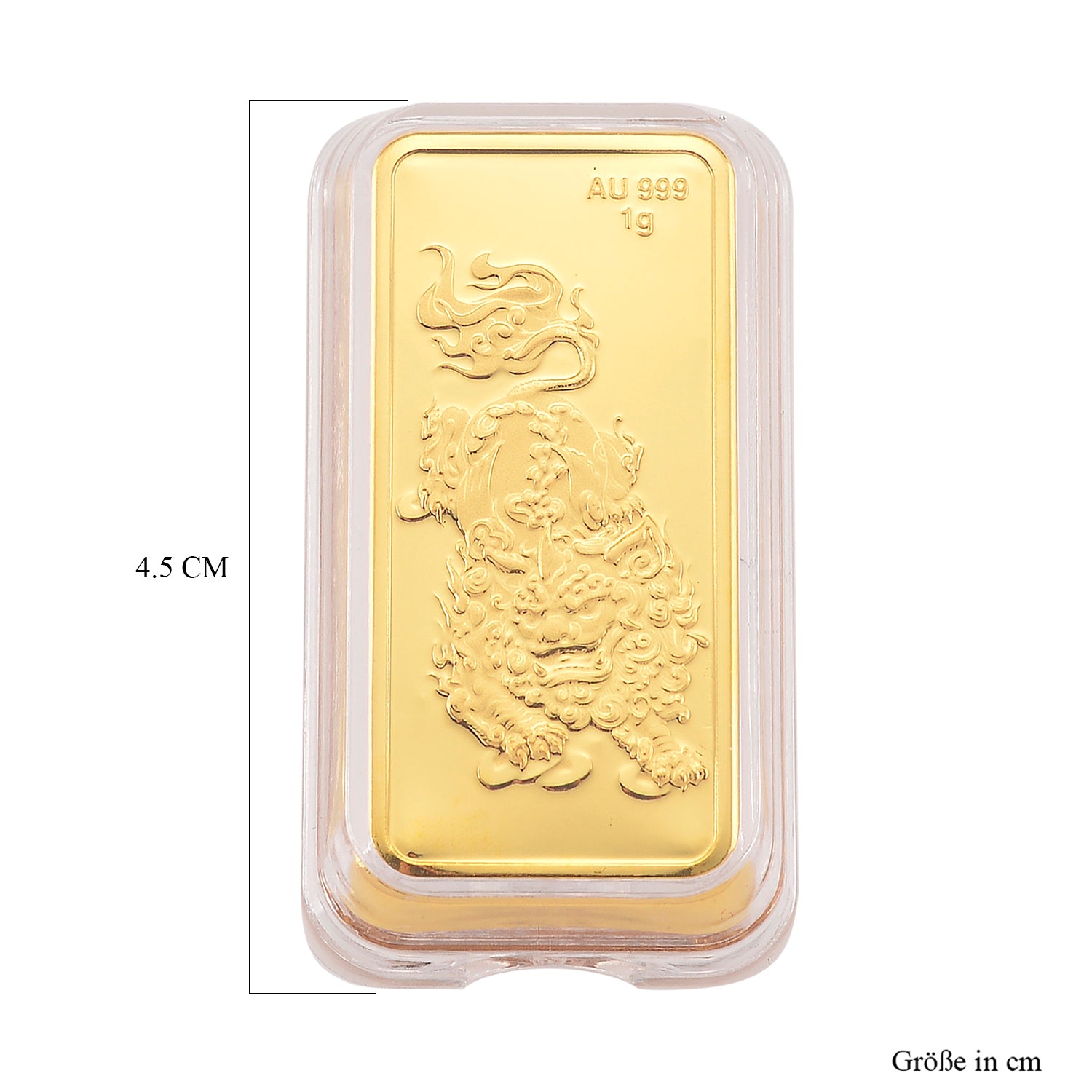 999er Golbarren, Pixiu-Motiv, 1,00g
