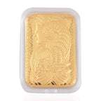 EXKLUSIVES GESCHENK - 999er Goldplatte mit Lady-Fortuna-Motiv