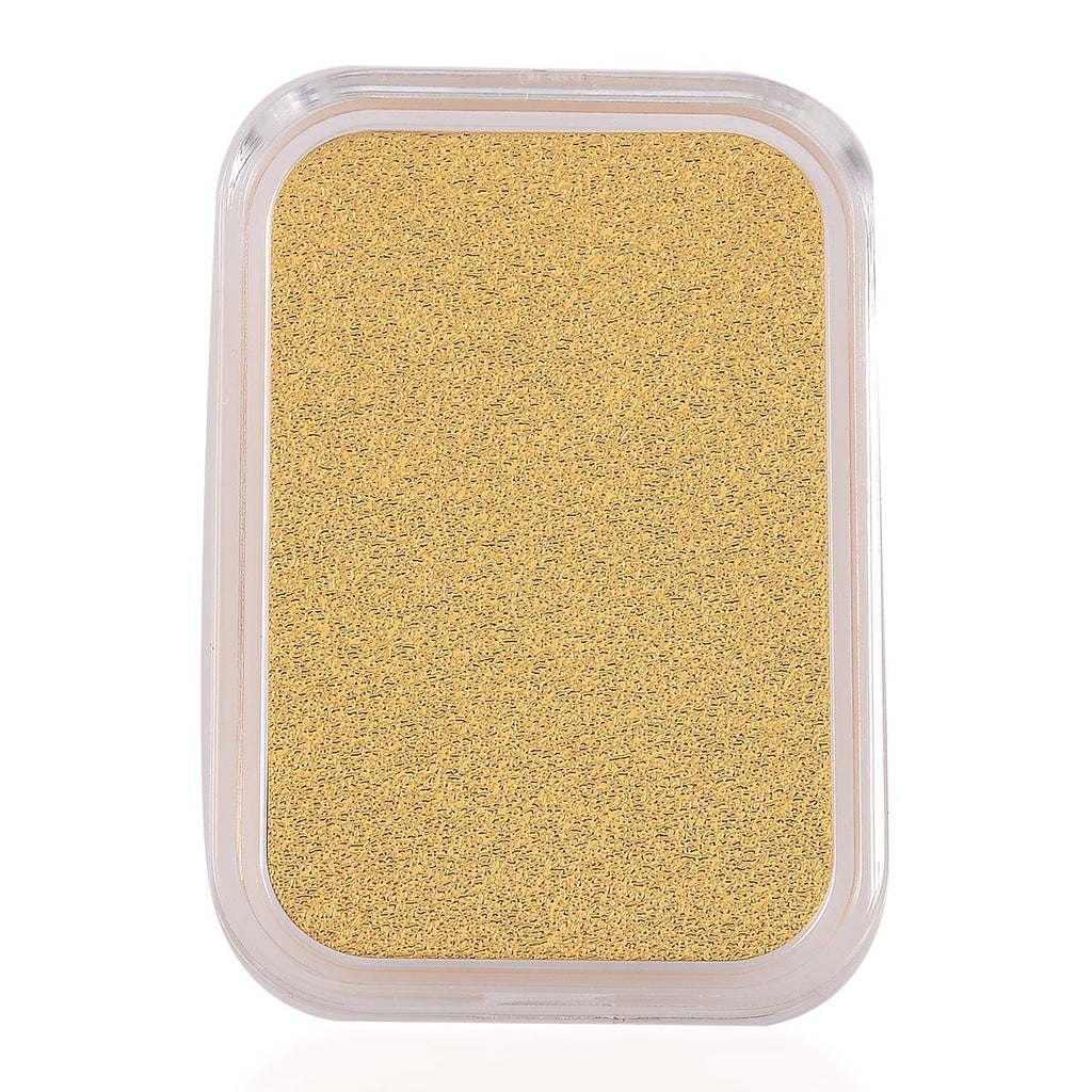 EXKLUSIVES GESCHENK 999 Gold Schmuckplatte mit Drachen-Motiv 10mg