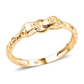 375 Gold Schlangen Ring, (Größe 18.00) ca. 1,44g