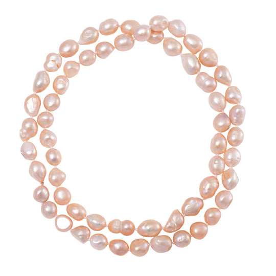 Süßwasser Perle Kette 76 cm