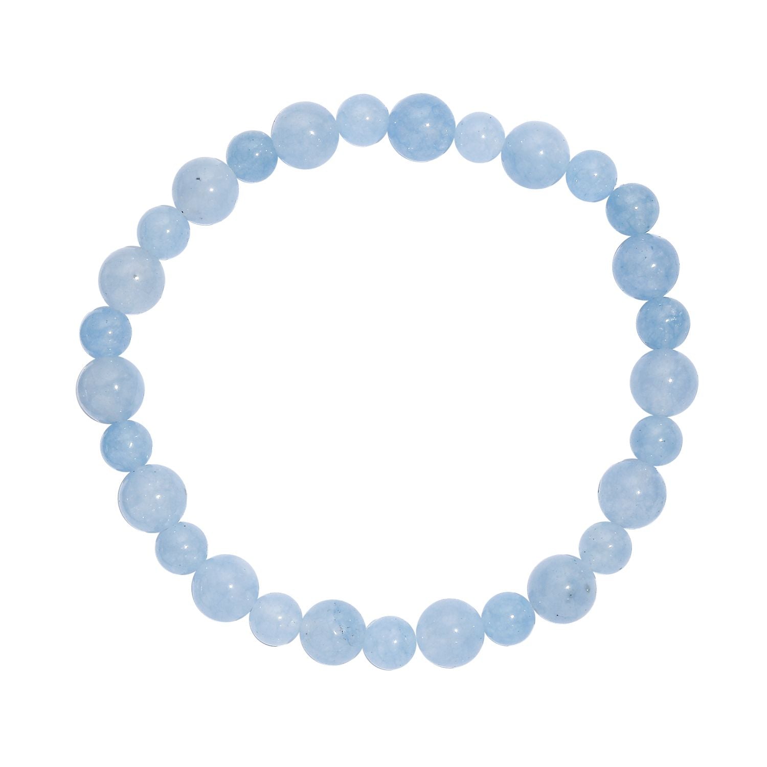 Aquamarin Armband 19 cm ca. 80.00 ct