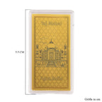 Ein Hauch von Luxus- 999er Goldplatte Taj Mahal, 100mg