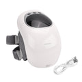 Knie-Massagegerät mit Vibrationsfunktion und Heißkompresse, ergonomisches Design, 24,5×14,5×14 cm, Weiß