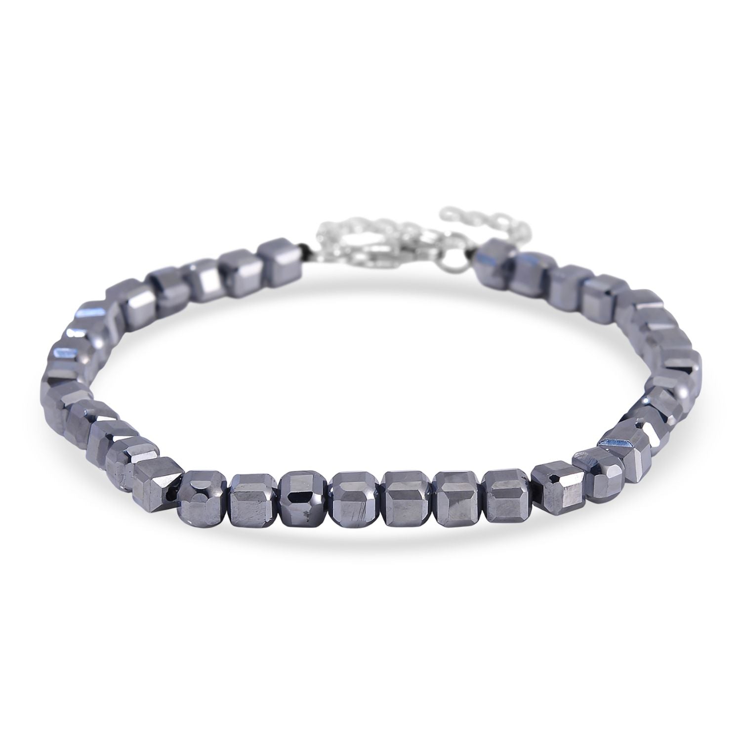 Terahertz Armband ca. 17.75 cm + 5 cm Extender, cm 925 Silber rhodiniert ca. 30,00 ct.