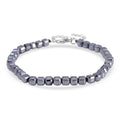 Terahertz Armband ca. 17.75 cm + 5 cm Extender, cm 925 Silber rhodiniert ca. 30,00 ct.