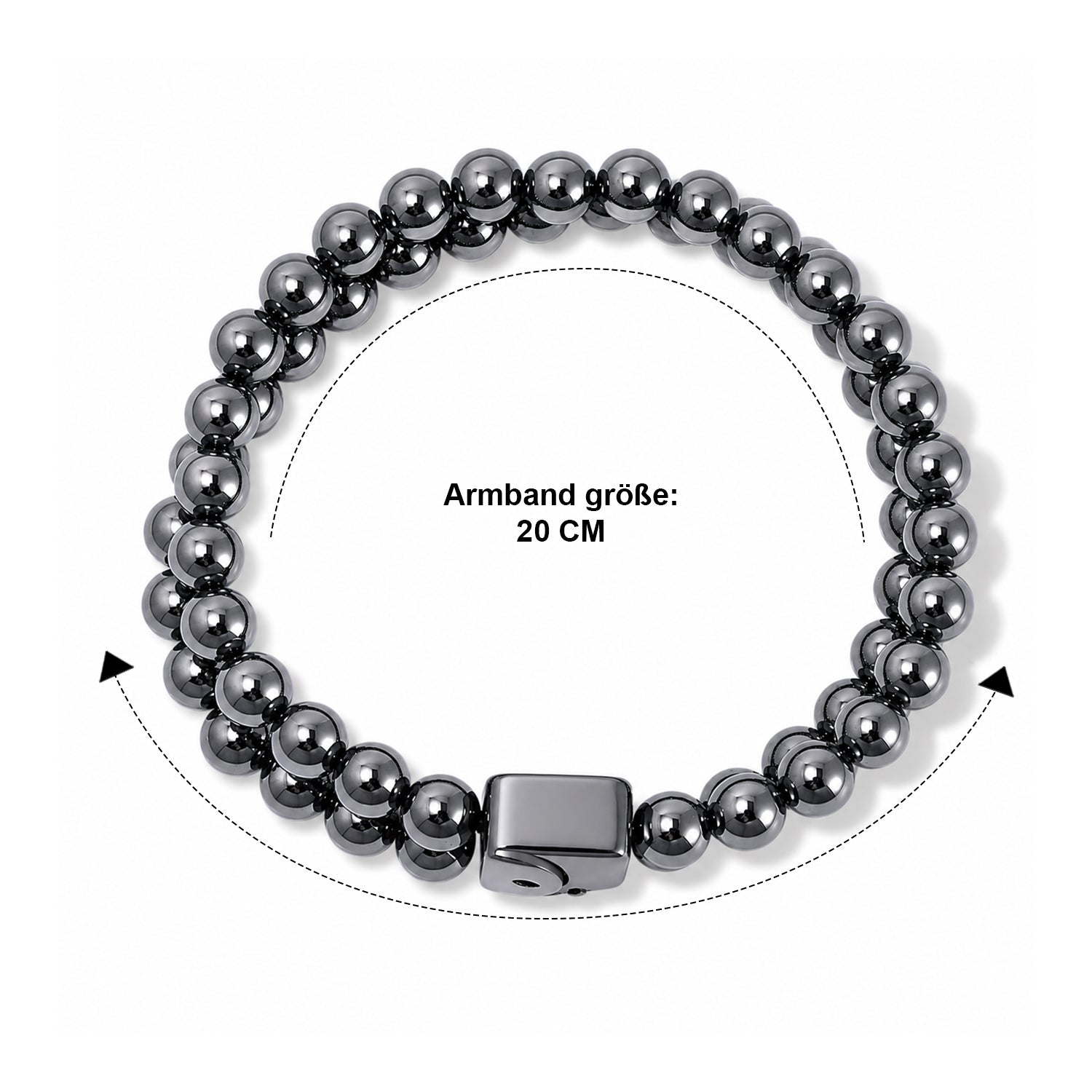Terahertz Armband Flexibel cm ca. 180.00 ct