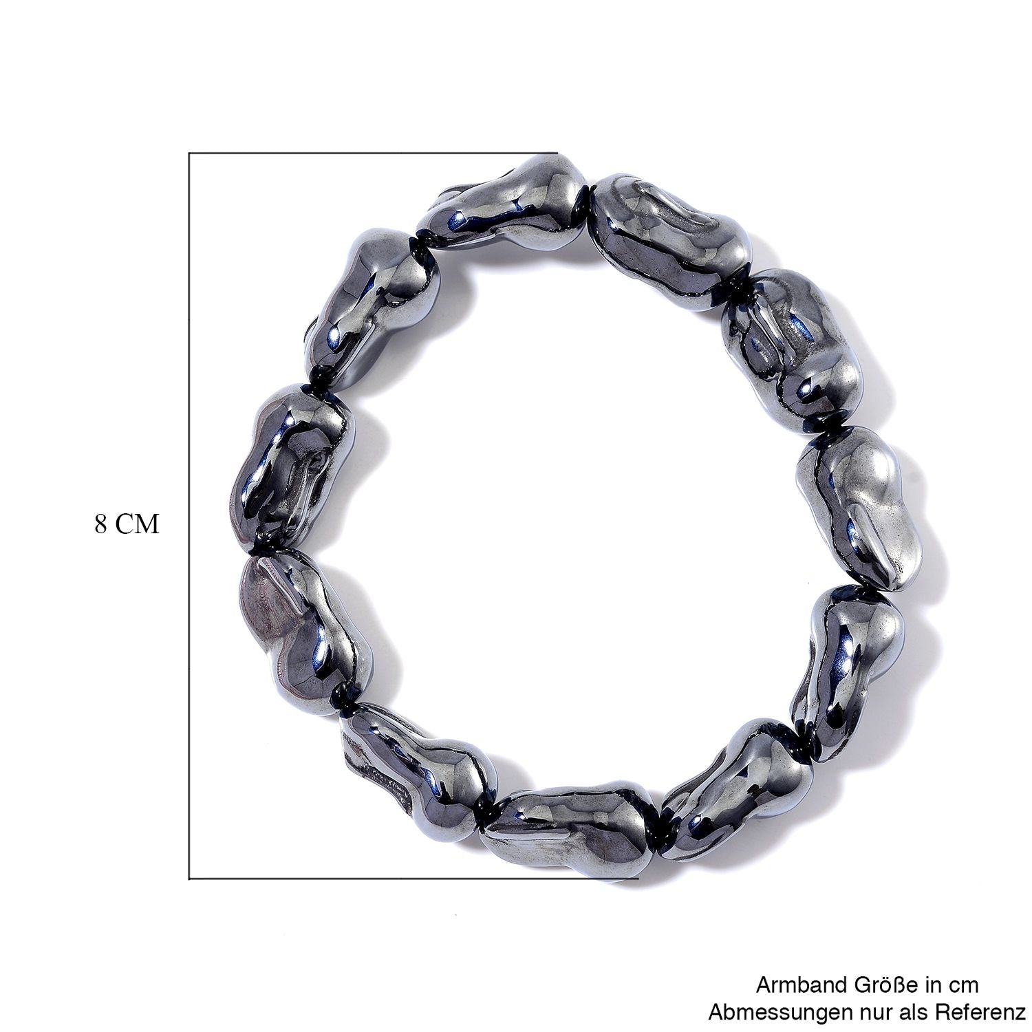 Terahertz Armband Flexibel (18-19 cm) ca. 175.00 ct