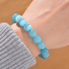 Erstellt Blaue Katzeaugen Armband Flexibel