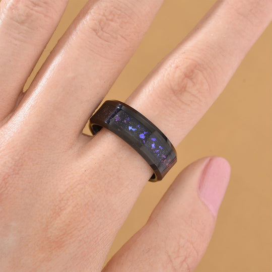 Reines Wolframcarbid Ring (Größe 16.25) ca. 6,70g