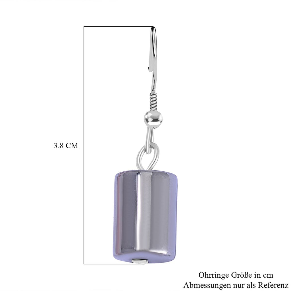 Terahertz Ohrringe Reiner Edelstahl ca. 22.50 ct