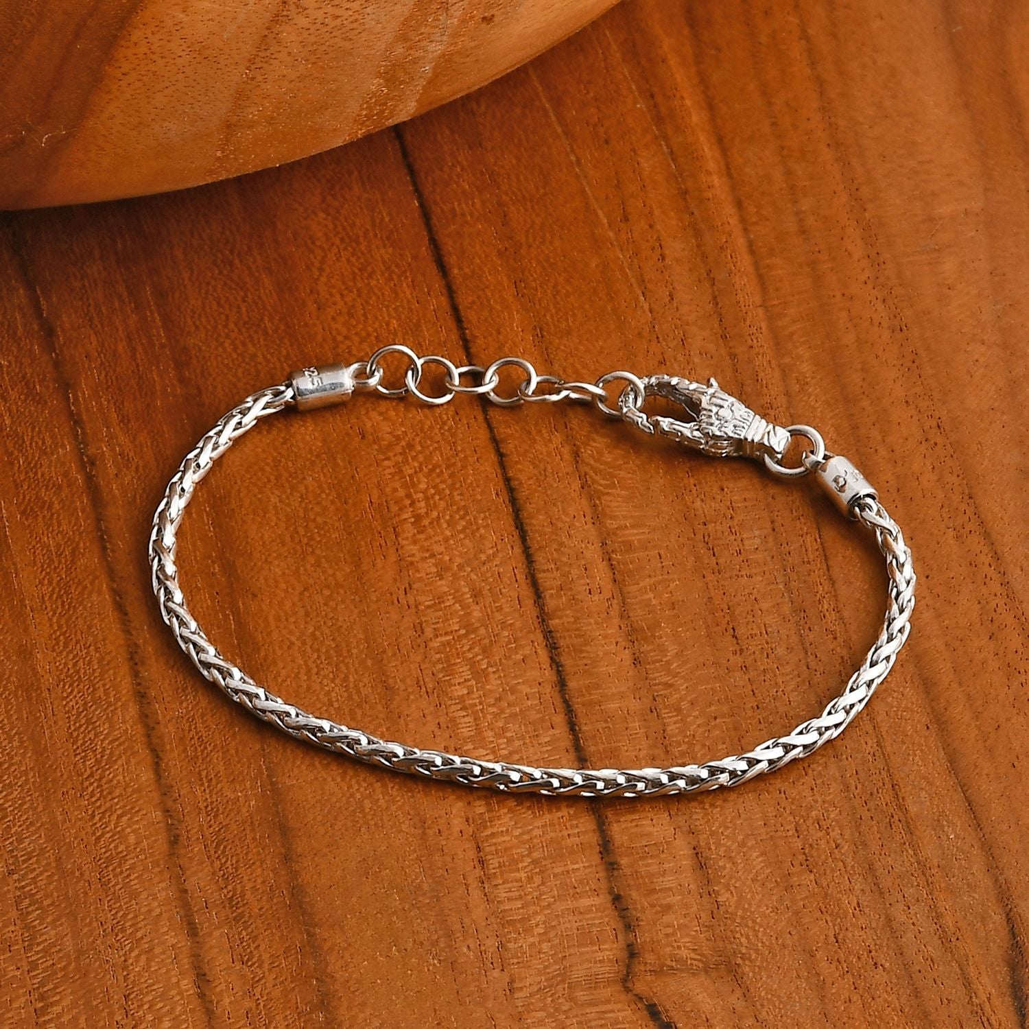 Royal Bali Kollektion - 925 Silber Padian Armband ca. 20 cm ca. 7,00g