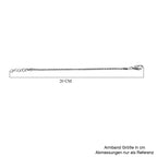 Royal Bali Kollektion - 925 Silber Padian Armband ca. 20 cm ca. 7,00g