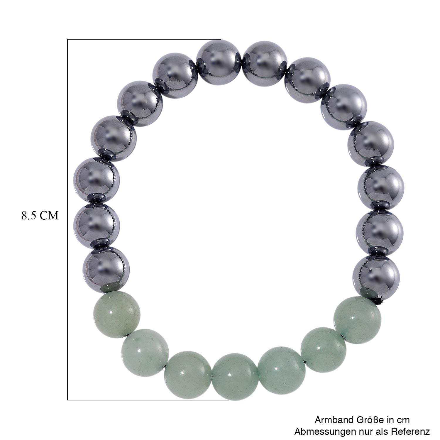 Terahertz, Grüner Aventurin Armband Flexibel cm ca. 140.00 ct