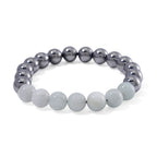 Terahertz, Aquamarin Armband Flexibel ca. 140.00 ct