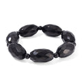 Shungit Armband, flexibel (ca. 17 - 18.5 cm), ca. 225.00 ct