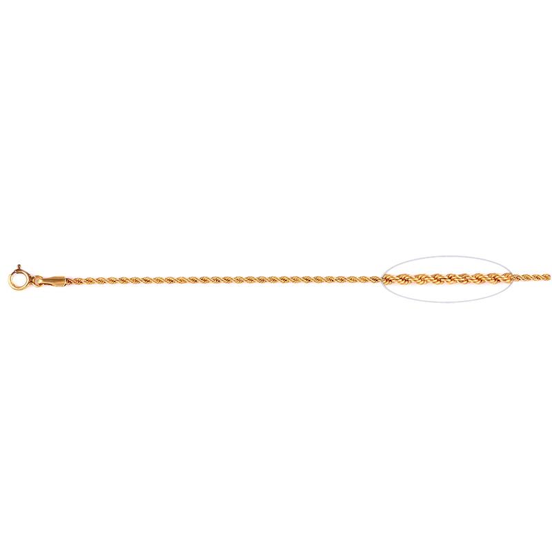 375 Gold Kette ca. 45 cm ca. 1,33g