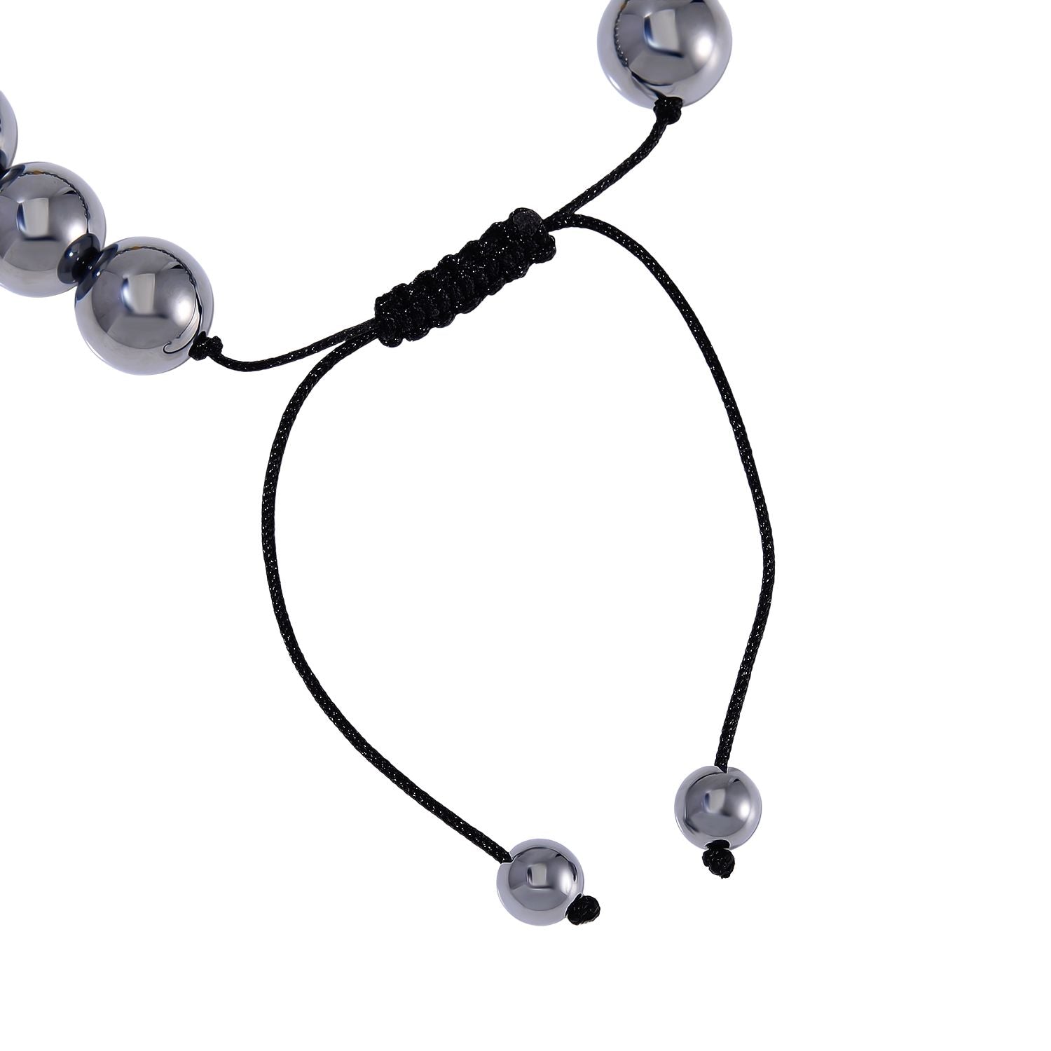 Terahertz Armband Flexibles Schwarz oxidiert ca. 100,00 ct.