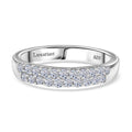 LUXURIANT DIAMOND - Lab Grown Diamant SI Ring 925 Silber rhodiniert (Größe 19.00) ca. 0.50 ct