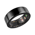 Soul Smart - V1 Smart Ring, Edelstahl, G-Sensor, Herzfrequenzsensor, schwarz (Größe 19.00)