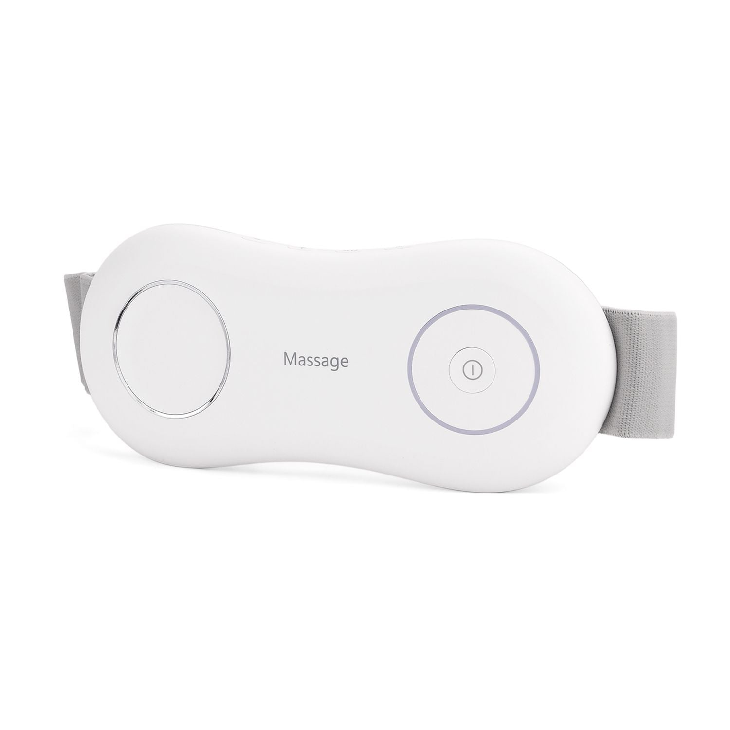 EMS Bauch und Taillen Massagegurt mit Wärme, 4 Modi, 15 Intensitäten, 3 Heizstufen, 10 Min Timer, 1200 mAh Akku, USB, 23 x 10 x 5 cm, Weiß