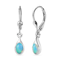 AA natürliche, äthiopische Welo Opal Ohrringe - 0,63 ct.