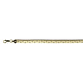 925 Silber vergoldet Armband ca. 18 cm+ 2.5 cm Extender, ca. 4,41g