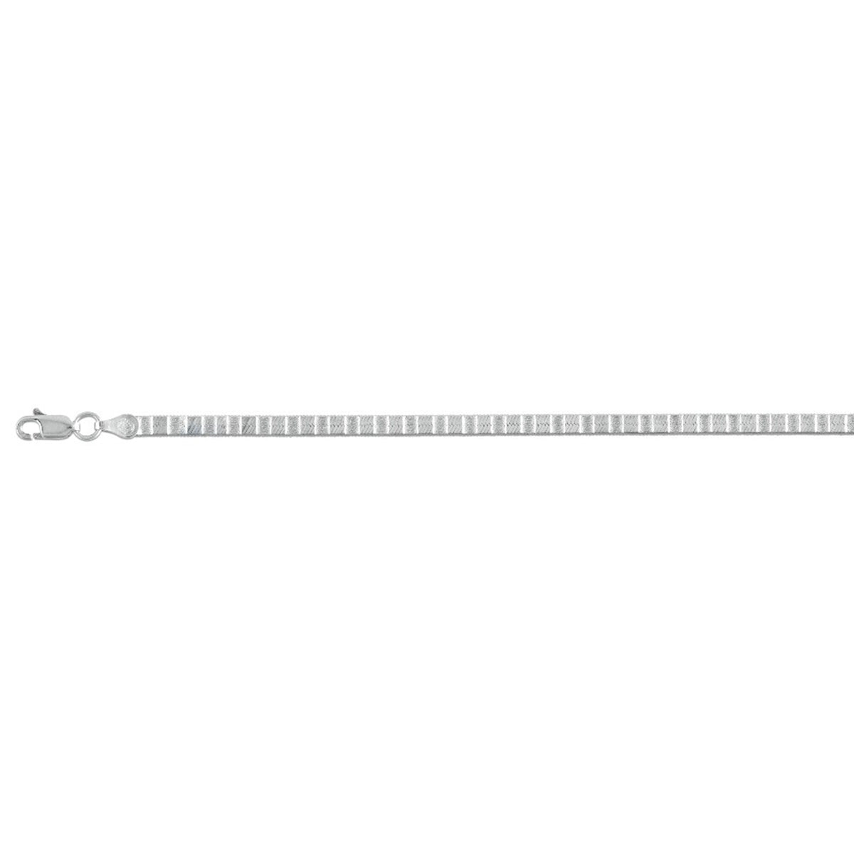 925 Silber rhodiniert Armband ca. 18 cm+ 2.5 cm Exender, ca. 4,24g
