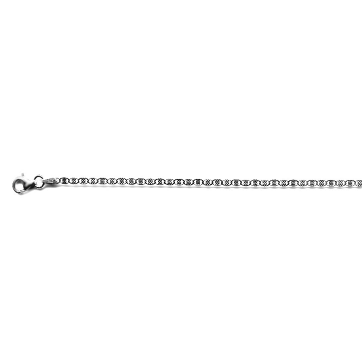 925 Silber rhodiniert Armband ca. 18 cm+ 2.5 cm Extender
