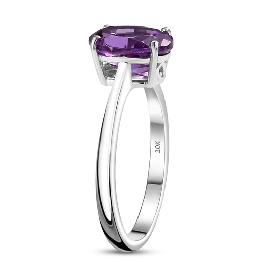 AAA Lab Grown Farbwechsel-Saphir AGI zertifiziert Ring 417 Gold (Größe 18.00) ca. 2.50 ct
