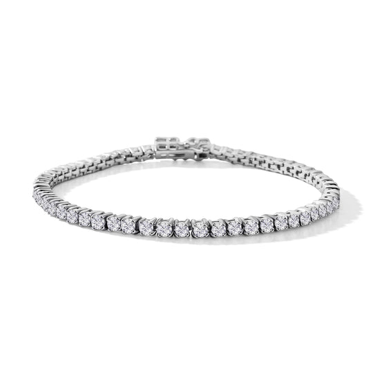 LUXURIANT DIAMOND - Lab Grown Diamant SI-GH Armband ca. 20 cm 925 Silber rhodiniert ca. 4,15 ct