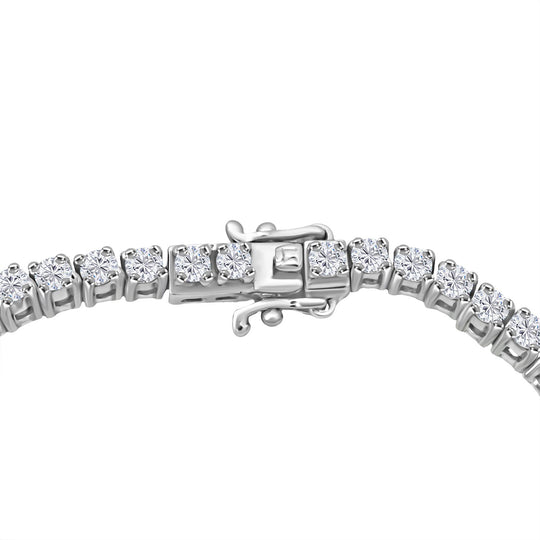 LUXURIANT DIAMOND - Lab Grown Diamant SI-GH Armband ca. 20 cm 925 Silber rhodiniert ca. 4,15 ct