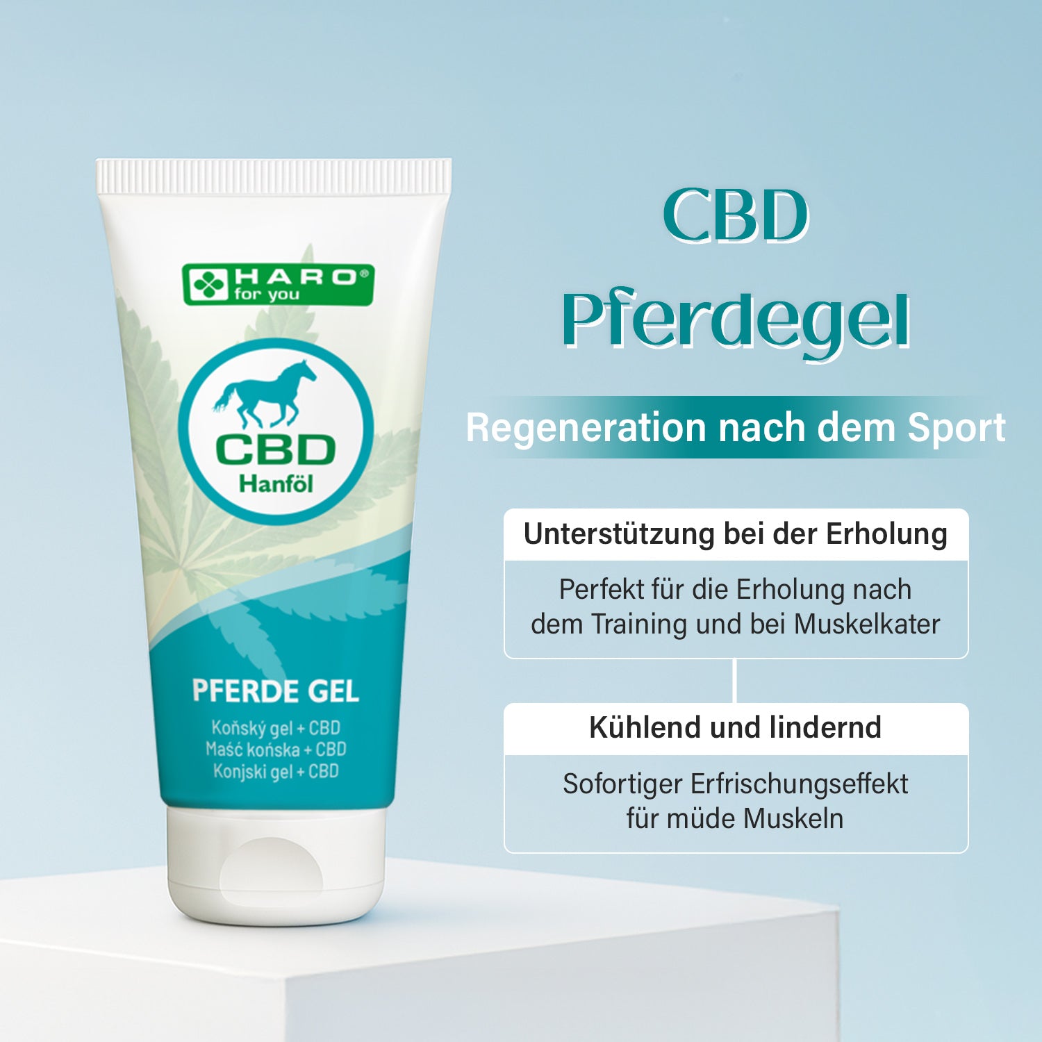 CBD - Pferdegel - 100ml