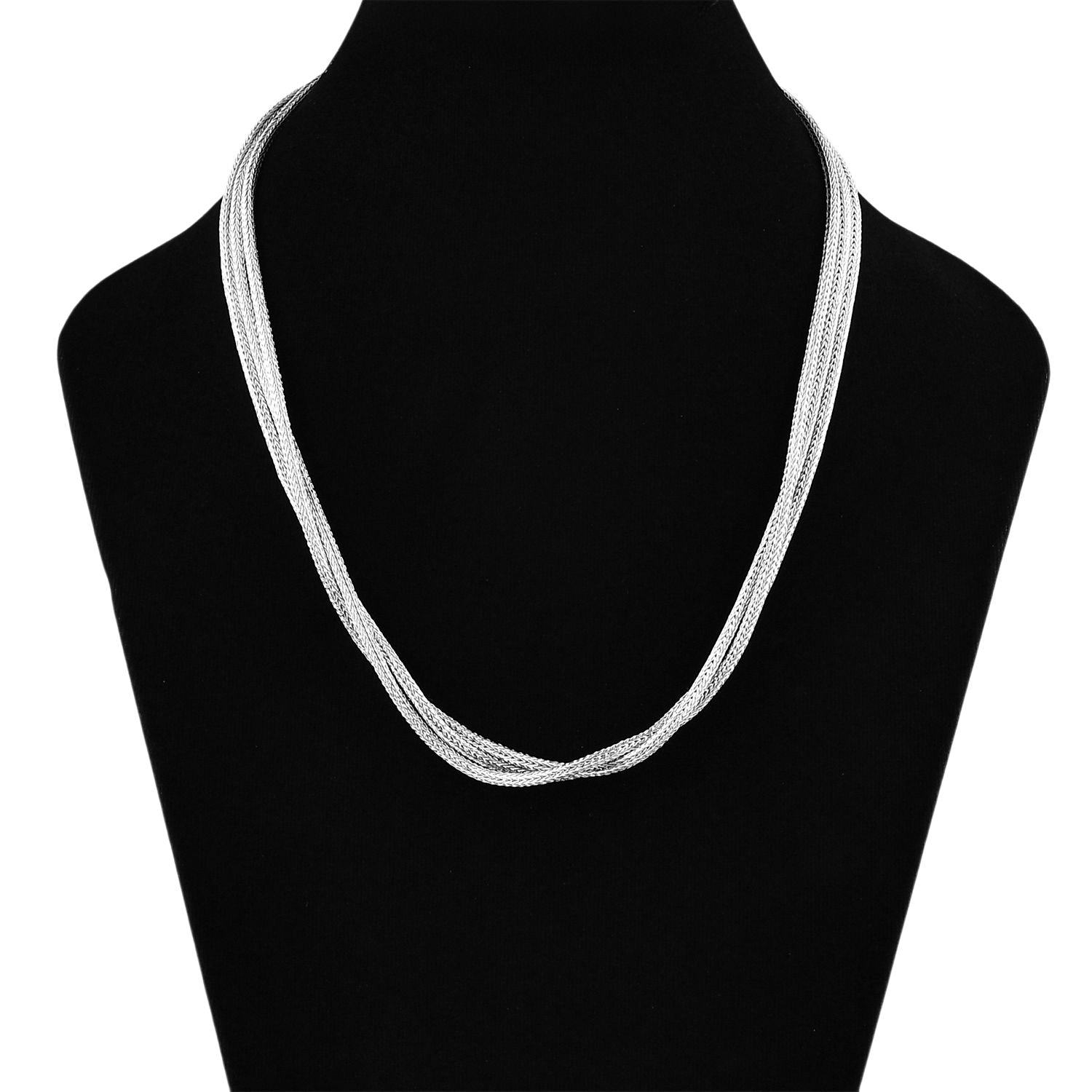 925 Silber Halskette ca. 150 cm ca. 54,10g