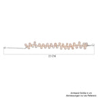 Mehrfarbige Süßwasser Perle Armband ca. 19 cm +5 cm extender, Edelstahl