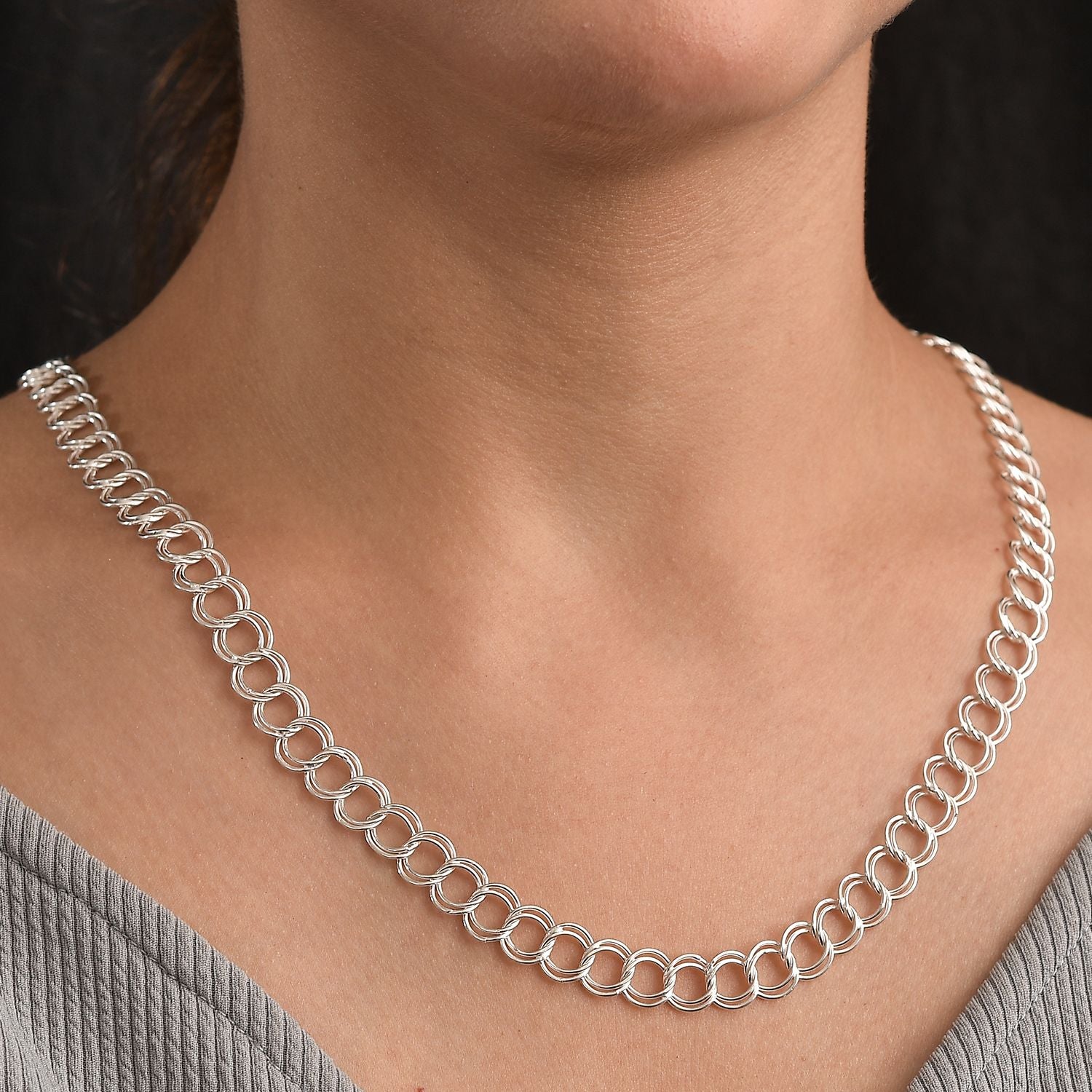 925 Silber Halskette 19,62g